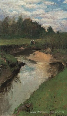 La rivière Vorya à Abramtsevo La rivière Vorya à Abramtsevo