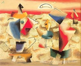 Paysage rouge Paysage rouge