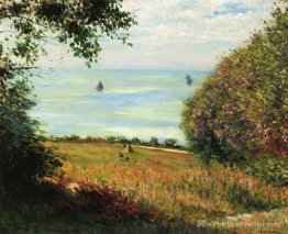 Vue de la mer depuis Villerville Vue de la mer depuis Villerville