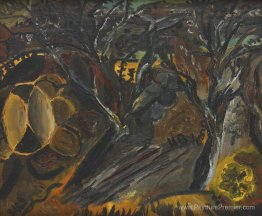 Paysage expressionniste Paysage expressionniste