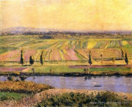 La plaine des gennevillaires des collines d'Argenteuil La plaine des gennevillaires des collines d'Argenteuil