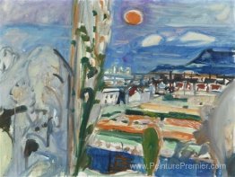 Paysage nocturne près de Unterengstringen Paysage nocturne près de Unterengstringen