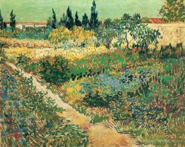Jardin avec des fleurs Jardin avec des fleurs
