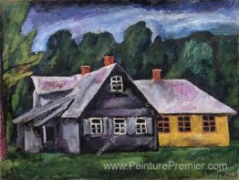 Abramtsevo. Paysage avec menuiserie. Abramtsevo. Paysage avec menuiserie.