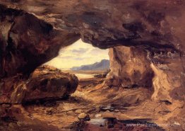 La grotte dans une falaise près de Granville La grotte dans une falaise près de Granville