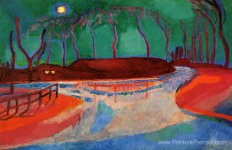 Pleine lune sur l'eau Pleine lune sur l'eau