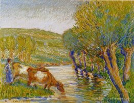 La rivière et les saules, Eragny La rivière et les saules, Eragny