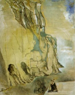 Paysage avec image cachée du «David» de Michel-Ange Paysage avec image cachée du «David» de Michel-Ange