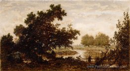 Meadows croisés par une rivière Meadows croisés par une rivière