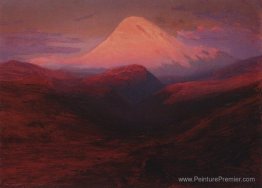 Elbrus le soir Elbrus le soir