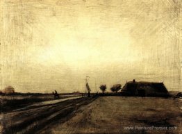 Paysage à Drenthe Paysage à Drenthe