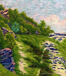 Côte boisée à Roche Goyon Côte boisée à Roche Goyon