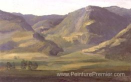 Paysage montagneux dans le cantal Paysage montagneux dans le cantal