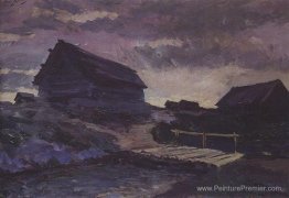 Paysage avec cottages Paysage avec cottages