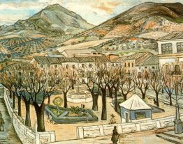 Jardin de Quesada en hiver Jardin de Quesada en hiver