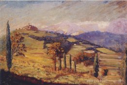 Vue distante de Eze Vue distante de Eze