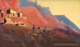 Ladakh. Coucher de soleil. Ladakh. Coucher de soleil.