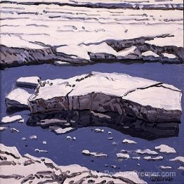Étude pour la flux de glace, Alllagash Étude pour la flux de glace, Alllagash