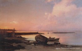 Rivage de mer dans les environs de l'oranienbaum Rivage de mer dans les environs de l'oranienbaum