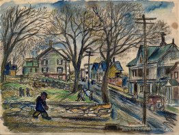 Scène du village Scène du village