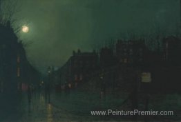 Vue de Heath Street la nuit Vue de Heath Street la nuit