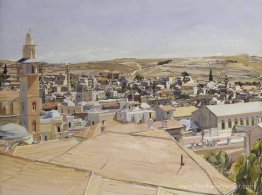 Jérusalem, cherchant à monter Scopus Jérusalem, cherchant à monter Scopus