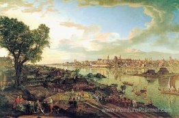 Vue de Varsovie depuis Praga Vue de Varsovie depuis Praga