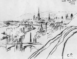 Vue de Rouen Vue de Rouen