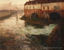 Vieille usine sur la Somme (soirée) Vieille usine sur la Somme (soirée)