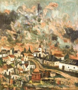 Paysage roumain ancien II Paysage roumain ancien II