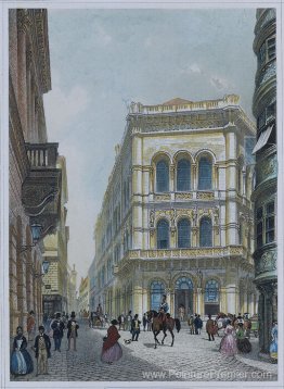 Le bâtiment bancaire et de bourses dans le Seigneur, Vienne Le bâtiment bancaire et de bourses dans le Seigneur, Vienne