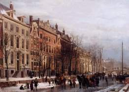 Le hérengracht aan de Amstel Le hérengracht aan de Amstel