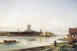 Smolny vu de Bolshaya Okhta Smolny vu de Bolshaya Okhta