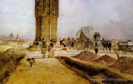 Trafic d'heure de pointe sur la route nationale Trafic d'heure de pointe sur la route nationale