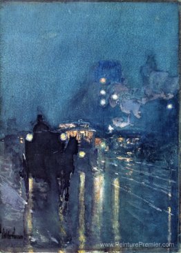 Nocturne, chemin de fer, Chicago Nocturne, chemin de fer, Chicago