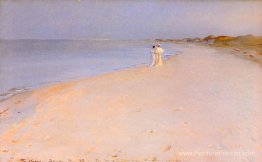 Soirée d'été sur la plage Soirée d'été sur la plage