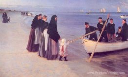 Pêcheurs à Skagen Pêcheurs à Skagen