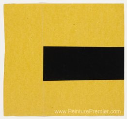 Noir et jaune de la couleur de la ligne de la série Noir et jaune de la couleur de la ligne de la série