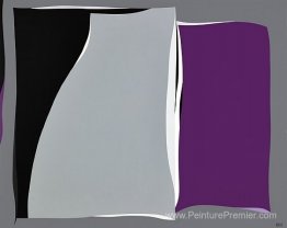 Courbes noires et grises avec violet Courbes noires et grises avec violet