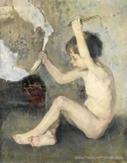 Enfant avec couronne Enfant avec couronne