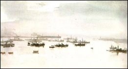 Les dragueurs de mines à Douvres Les dragueurs de mines à Douvres