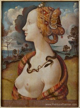 Portrait de Simonetta Vespucci comme Cléopâtre Portrait de Simonetta Vespucci comme Cléopâtre
