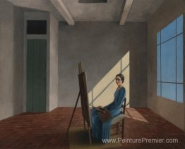 La femme peintre La femme peintre