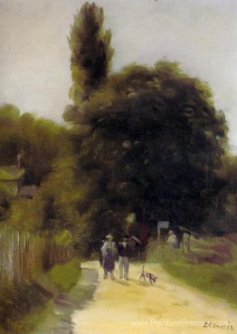 Deux figures dans un paysage Deux figures dans un paysage