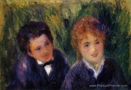 Jeune homme et jeune femme Jeune homme et jeune femme