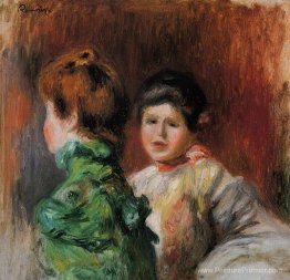 Étudiez deux têtes de femmes Étudiez deux têtes de femmes