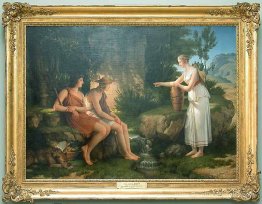 Les bergers dans la tombe d'Amyntas Les bergers dans la tombe d'Amyntas