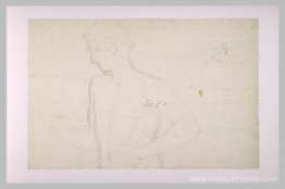 Étude d'un jeune homme vu dans la poitrine Étude d'un jeune homme vu dans la poitrine