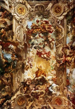 Allégorie de la providence divine et du pouvoir de barberini Allégorie de la providence divine et du pouvoir de barberini