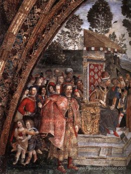 La disputation de St Catherine (détail) La disputation de St Catherine (détail)